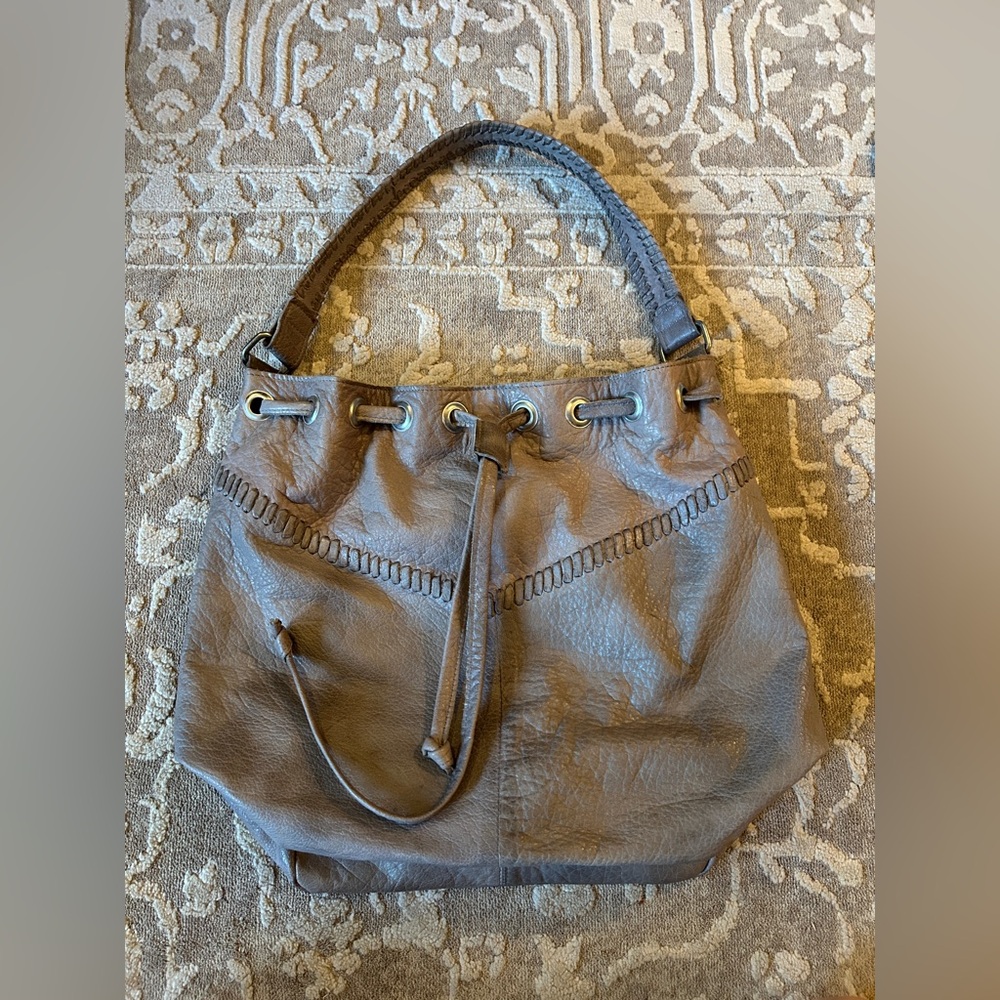 Day & Mood grey hobo shoulder bag